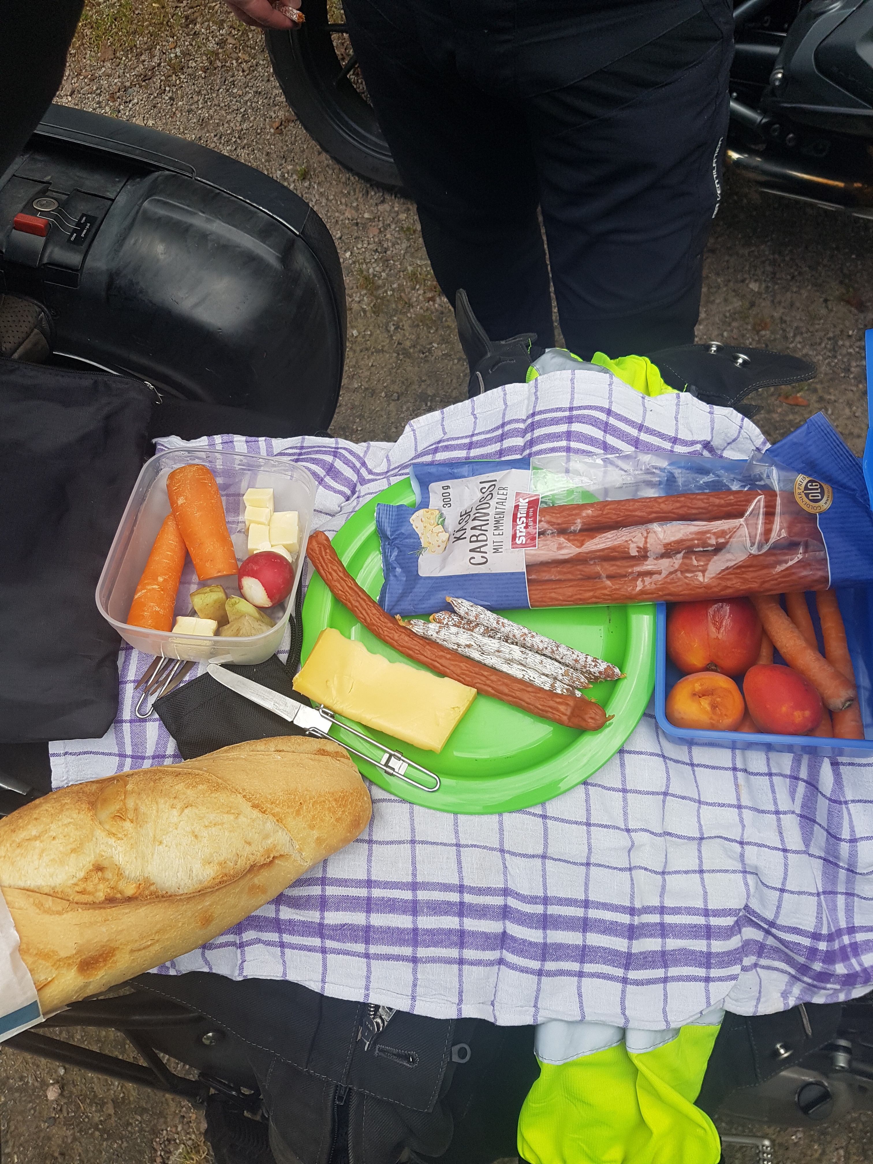 So sieht eine zünftige Pause aus 