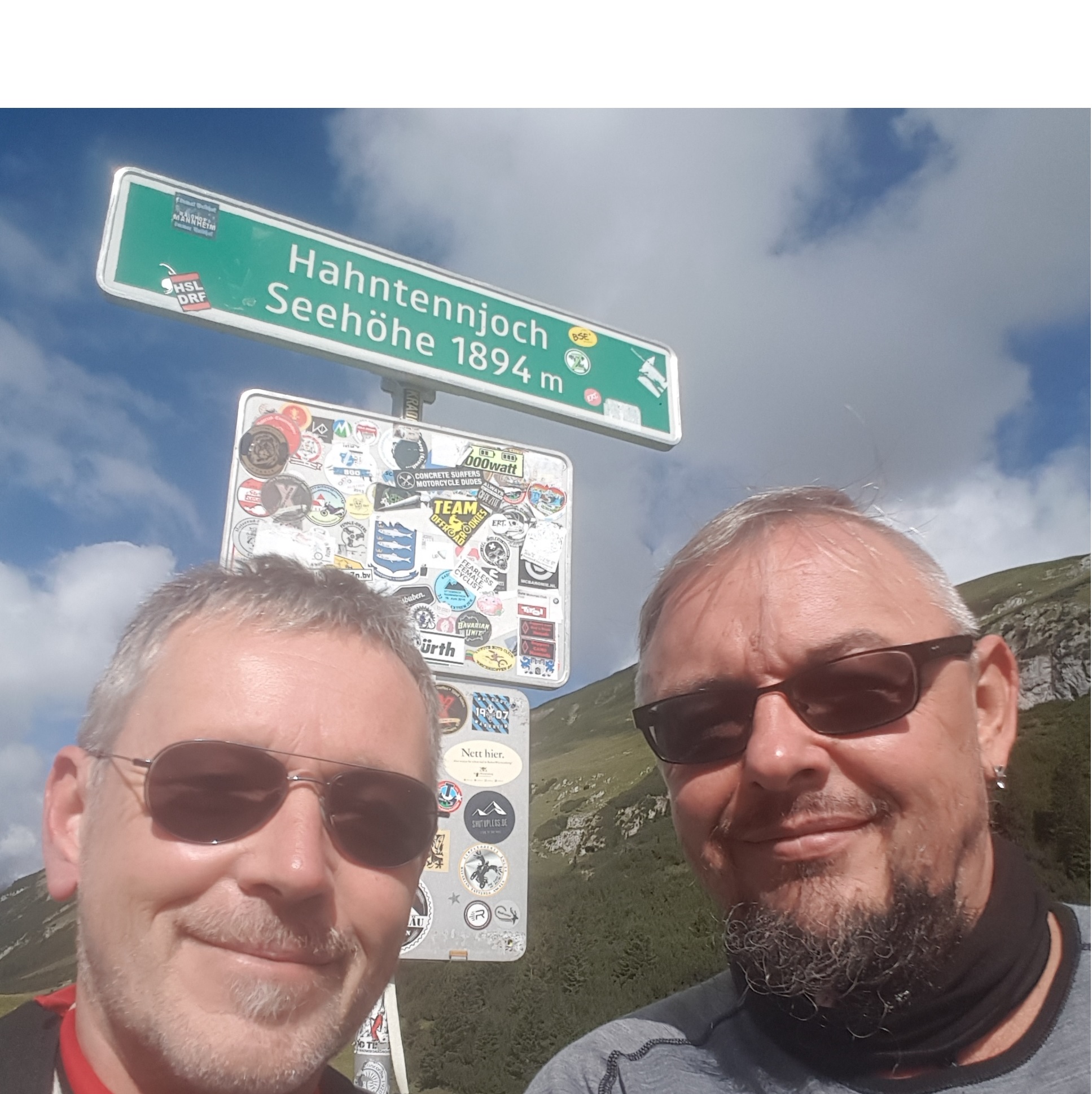 Meine erste Berührung mit den Alpen ..